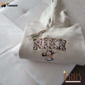 Cute Cow Nike Embroidered Sweatshirt| soulcals.com