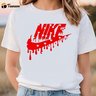 Cute Valentines Day Shirts, Valentines Swoosh Nike Shirt, Trending ValentinesT-shirt| soulcals.com