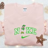 Daisy Duck Saint Patrick X Nike Embroidered Shirt Disney Characters Embroidered Shirt Saint Patricks Day Embroidered Hoodie 3.jpeg - demo10