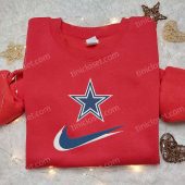 Dallas Cowboys X Nike Swoosh Embroidered Shirt Nfl Sports Embroidered Hoodie Best Gift Ideas 2.jpeg - demo10