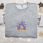 Disney Castle Mickey Halloween Embroidered Shirt Adorable Halloween Embroidered Shirt Disney Halloween Embroidered Shirt 4.jpg - demo10