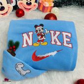 Disney Couples Mickey And Minnie Mouse Christmas Nike Disney Embroidered Sweatshirt Nike Embroidered Sweatshirt Matching Christmas Gifts 2.jpeg - demo10