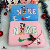 Disney Couples Mickey And Minnie Mouse Christmas Nike Disney Embroidered Sweatshirt Nike Embroidered Sweatshirt Matching Christmas Gifts 5.jpeg - demo10