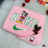 Disney Couples Mickey And Minnie Mouse Christmas Nike Disney Embroidered Sweatshirt Nike Embroidered Sweatshirt Matching Christmas Gifts 6.jpeg - demo10