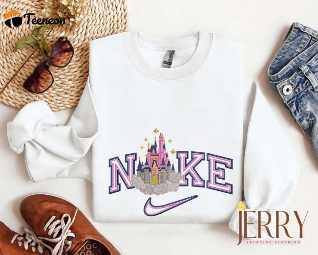 Disneyland Nike Embroidered Sweatshirt| soulcals.com