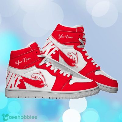 Dolphins Custom Name NRL Air Jordan HighTop Best Gift For Fans