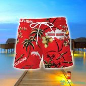 Dolphins Nrl 3d Hawaiian Shirt And Shorts Custom Name Beach Shirt - demo10