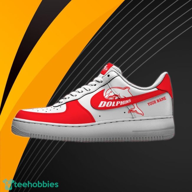 Dolphins NRL Air Force Shoes Custom Name Best Gift For Fans