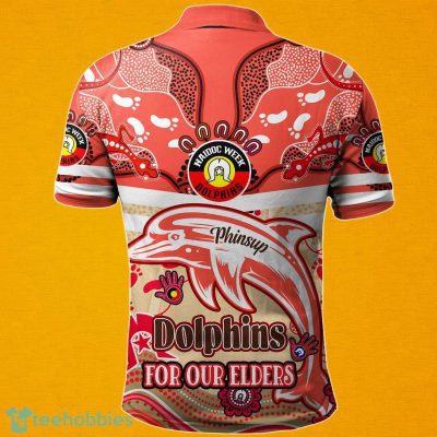 Dolphins NRL Australia Naidoc Week Polo Shirt Best Gift For Fans