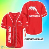 Dolphins NRL Custom Name Baseball Jersey Best Gift For Men And Women Fans