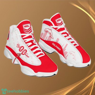 Dolphins Personalzied Name NRL Air Jordan 13 Shoes Best Gift Fans