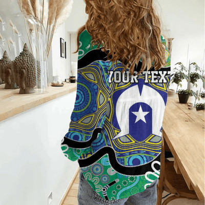 Women aboriginal Indigenous NAIDOC casual shirt NCY018