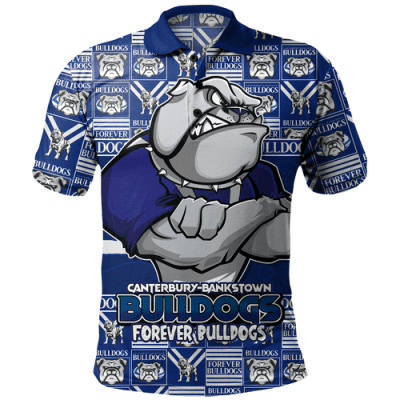 Canterbury-Bankstown Bulldogs Polo Shirt Champion?s Pride Comic Style
