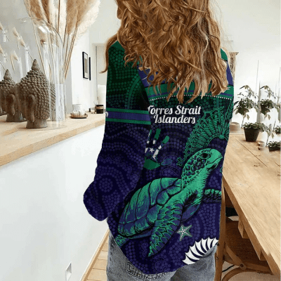 Women aboriginal Indigenous NAIDOC casual shirt NCY058