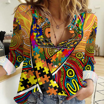 Women aboriginal Indigenous NAIDOC casual shirt NCY028