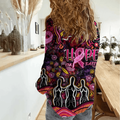 Women aboriginal Indigenous NAIDOC casual shirt NCY025