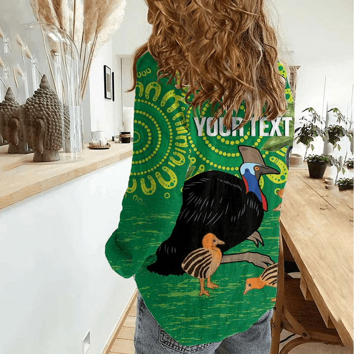 Women aboriginal Indigenous NAIDOC casual shirt NCY015 Women aboriginal Indigenous NAIDOC casual shirt NCY015