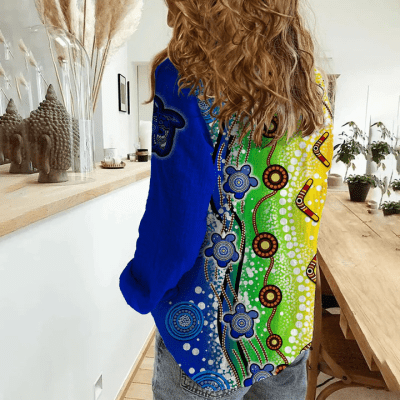 Women aboriginal Indigenous NAIDOC casual shirt NCY048