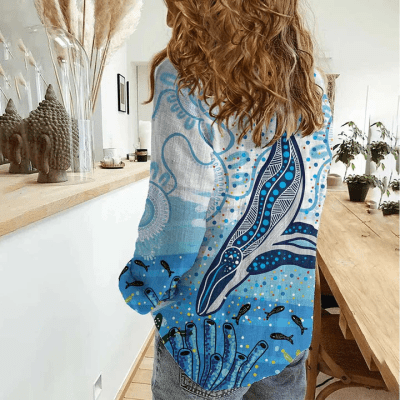 Women aboriginal Indigenous NAIDOC casual shirt NCY013