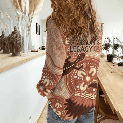 Women aboriginal Indigenous NAIDOC casual shirt NCY003