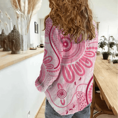 Women aboriginal Indigenous NAIDOC casual shirt NCY055