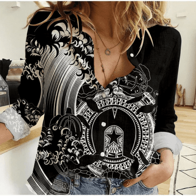 Women aboriginal Indigenous NAIDOC casual shirt NCY042