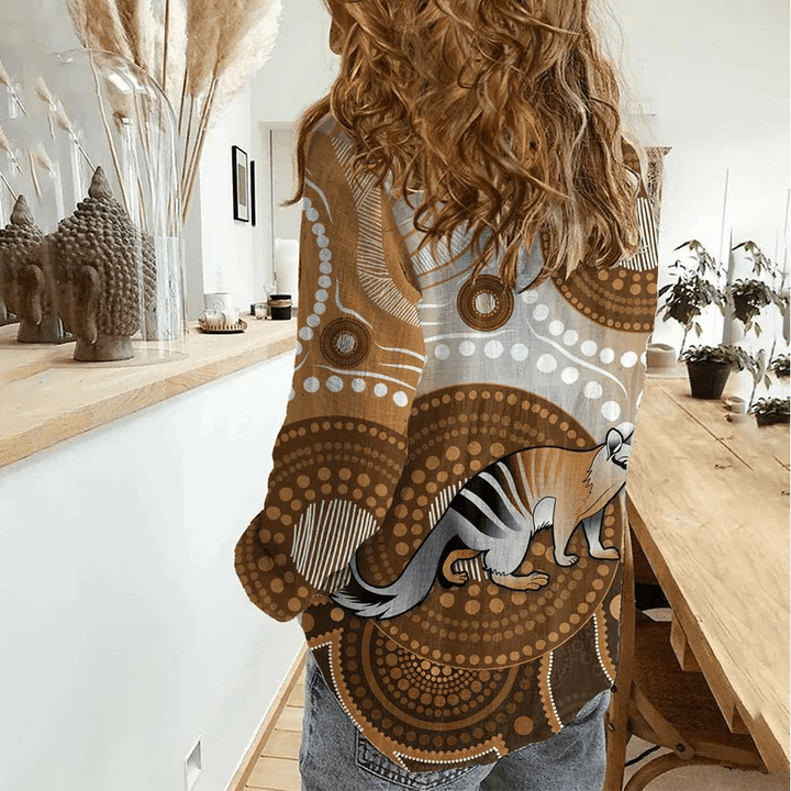 Women aboriginal Indigenous NAIDOC casual shirt NCY031 Women aboriginal Indigenous NAIDOC casual shirt NCY031