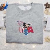 Firework Usa Mickey Mouse Embroidered Shirt Disney Embroidered Shirt Best Patriotic Shirts.jpg - demo10