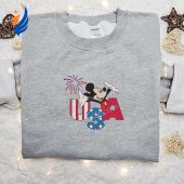 Firework Usa Mickey Mouse Embroidered Shirt Disney Embroidered Shirt Best Patriotic Shirts 4.jpg - demo10