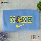 Flounder The Mermaid Nike Embroidered Sweatshirt| soulcals.com
