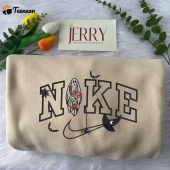 Ghost Nike Embroidered Sweatshirt| soulcals.com