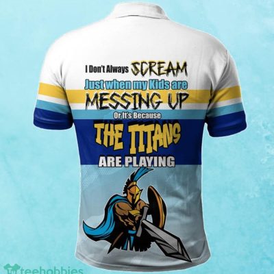 Gold Coast Titans Custom Name Father?s Day NRL Custom Polo Shirt Best Gift For Fans