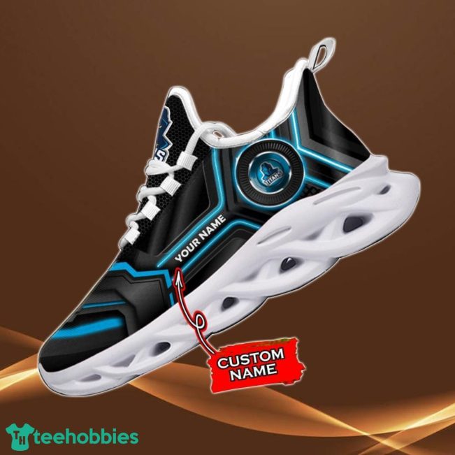 Gold Coast Titans NRL 2023 Custom Name Max Soul Sneaker Best Gift For Men And Women Fans