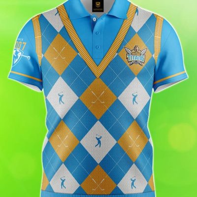 Gold Coast Titans NRL Fairway Golf Polo Shirt Best Gift Men And Women For Fans