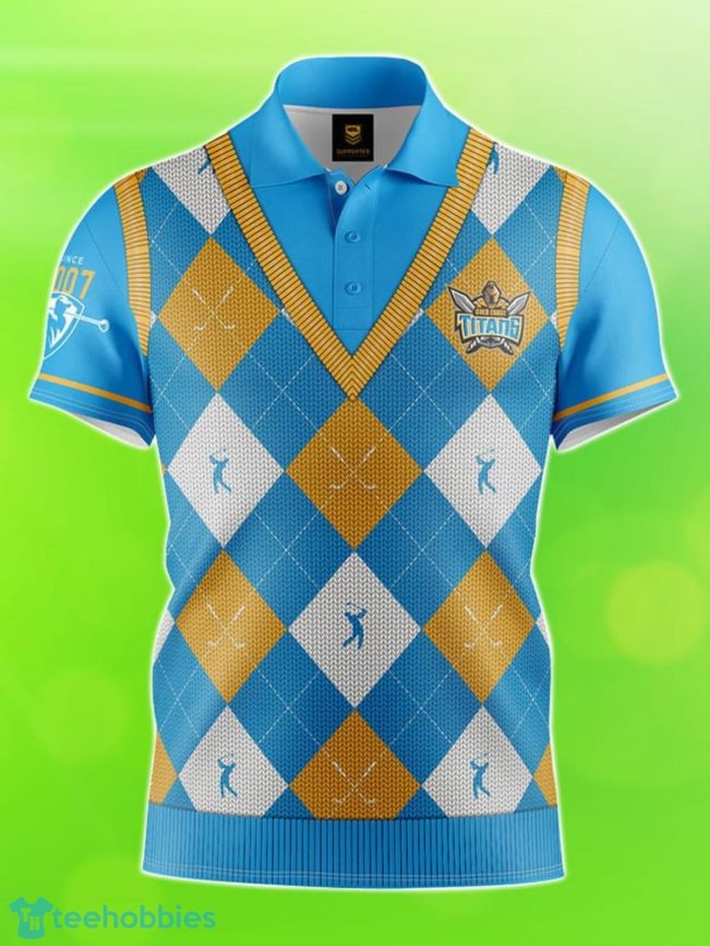 Gold Coast Titans NRL Fairway Golf Polo Shirt Best Gift Men And Women For Fans
