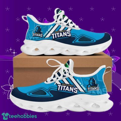 Gold Coast Titans NRL Max Soul Custom Name Style Gift Men And Women For Fans