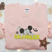 Halloween Mickey Embroidered Shirt Halloween Disney Embroidered Sweatshirt Adorable Halloween Embroidered Hoodie 3.jpg - demo10