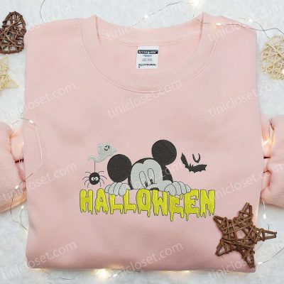 Spooktacular Halloween Embroidered Shirts Sweatshirts & Hoodies Mickey & Disney Collection | soulcals.com