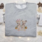 Halloween Mickey Minnie Mummy Embroidered Shirt Disney Halloween Embroidered Shirt Best Gifts For Family 8.jpg - demo10