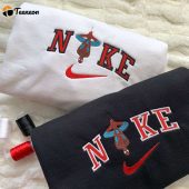 Hanging Spider Hero Disney Nike Embroidered Sweatshirt| soulcals.com