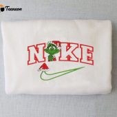 Hat Christmas Nike Grinch Sweatshirt Embroidered| soulcals.com