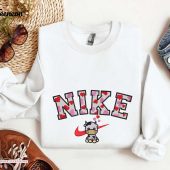 Heart Cow Nike Embroidered Sweatshirt| soulcals.com