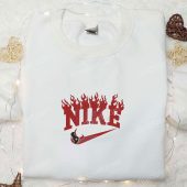 Houston Texans X Nike Flame Embroidered Shirt Nfl Sports Embroidered Hoodie Nike Inspired Embroidered Shirt 5.jpeg - demo10