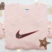 Houston Texans X Nike Swoosh Embroidered Shirt Nfl Sports Embroidered Hoodie Nike Inspired Embroidered Shirt 4.jpeg - demo10