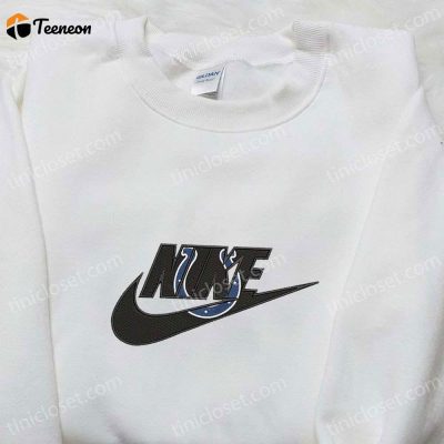 Indianapolis Colts x Nike Embroidered Shirt & Hoodie B Gift for Men Women NFL Sports Gift Ideas| soulcals.com