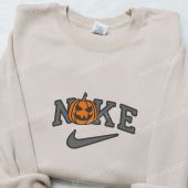 Jack O Lantern X Nike Embroidered Shirt Halloween Embroidered Hoodie Nike Inspired Embroidered Sweatshirt 2.jpeg - demo10