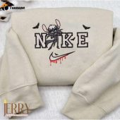 Jack Skellington Disney Halloween Nike Embroidered Sweatshirt| soulcals.com