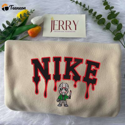 Jason Nike Embroidered Sweatshirt| soulcals.com