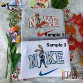 Judy And Nick Zootopia Disney Nike Embroidered Sweatshirt| soulcals.com