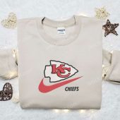 Kansas City Chiefs X Nike Swoosh Embroidered Shirt Nfl Sports Embroidered Hoodie Best Gift Idea 2.jpeg - demo10